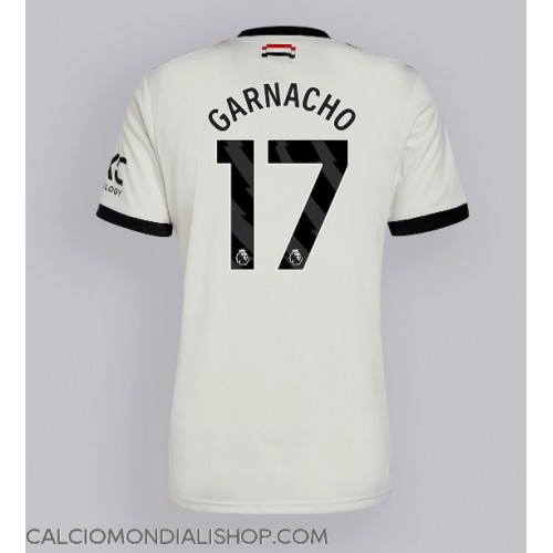 Maglie da calcio Manchester United Alejandro Garnacho #17 Terza Maglia 2024-25 Manica Corta